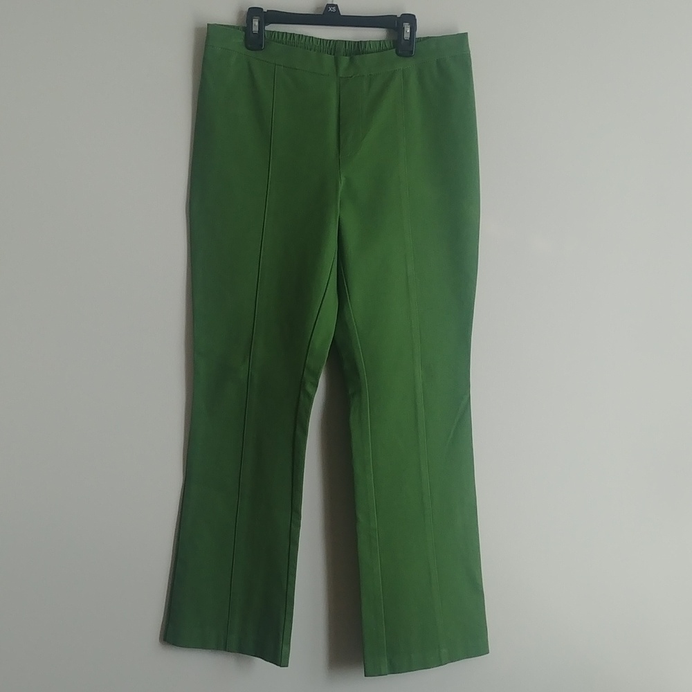 Isaac Mizrahi Live! 2/4 Stretch Seamed Bootcut Pants